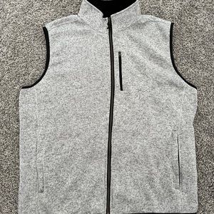 Lands’ End Gray Vest - Sz L/T
